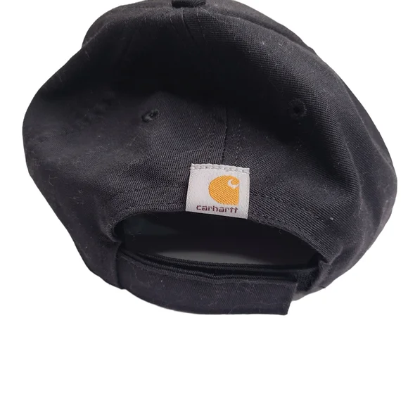 Carhartt Black Baseball Cap Hat Est 1889 Embroidered Unisex Adjustable - Picture 5 of 10